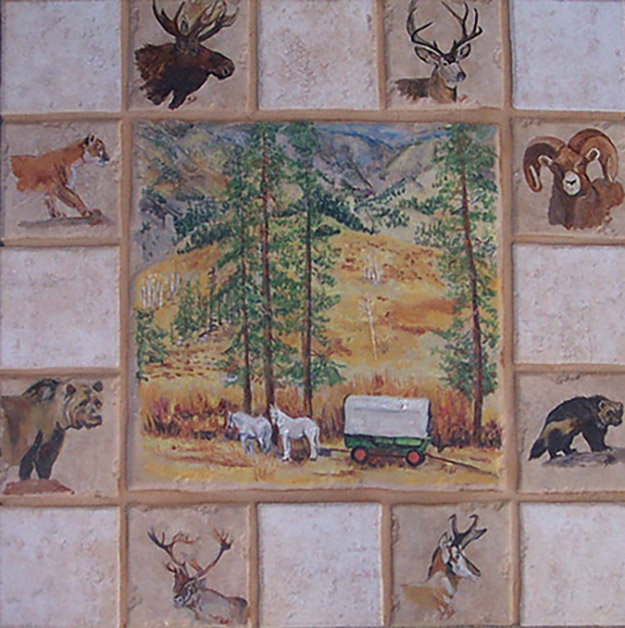 Wildlife Backsplash