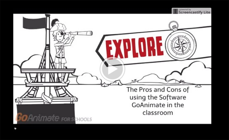 Evaluation on the Software GoAnimate